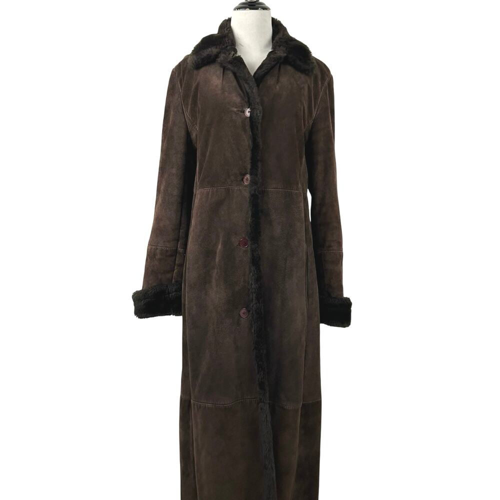 STEVE by Searle Brown Fur-lined Coat